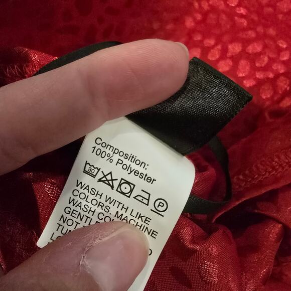 Women's Shein Bundle of Satin Jacquard Tie Back Crop Bandana Tops | Size Medium - Picture 10 of 10